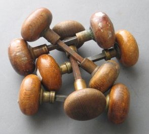 classic wooden knobs from Historic Houseparts